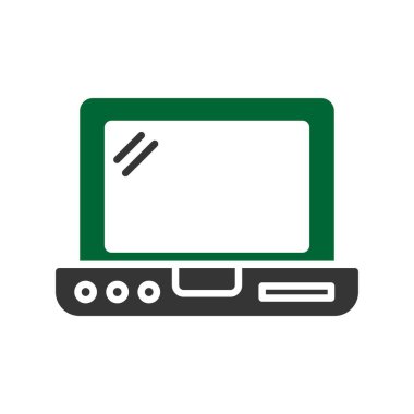 Laptop Yaratıcı Simgeler Tasarımı