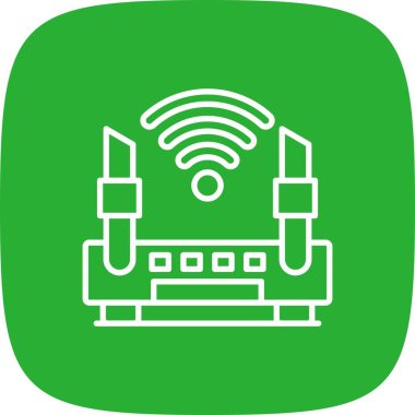  Wifi Yönlendirici Yaratıcı Simgeler Tasarımı