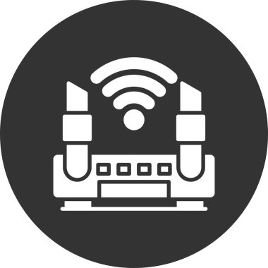  Wifi Yönlendirici Yaratıcı Simgeler Tasarımı