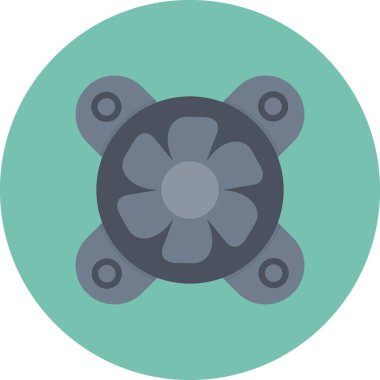 Soğutma Hayranı Yaratıcı Simgeler Tasarımı