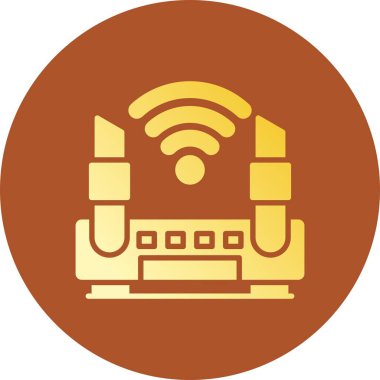  Wifi Yönlendirici Yaratıcı Simgeler Tasarımı