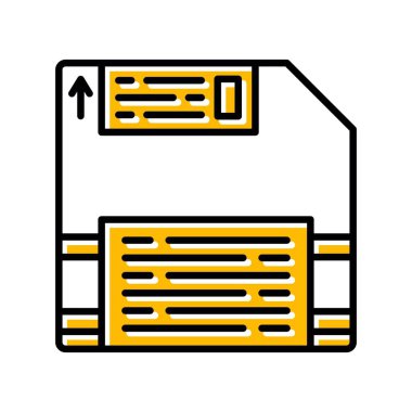 Disket Diski Yaratıcı Simgeler Desig