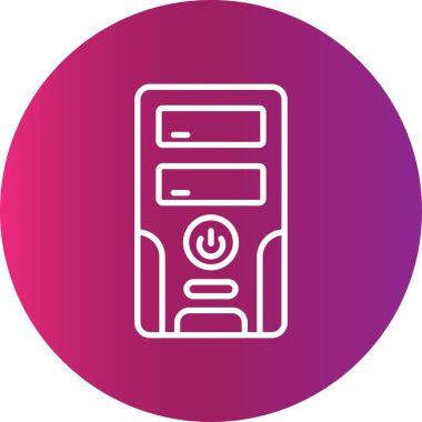 Pc Kulesi Yaratıcı Simgeler Tasarımı