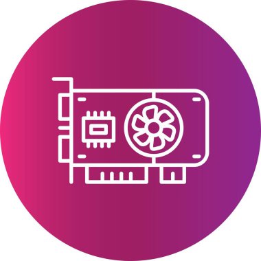 Grafik Kart Yaratıcı Simgeler Tasarımı