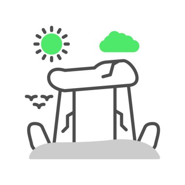 Stonehenge Yaratıcı Simgeler Tasarımı