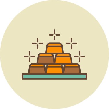  Gold Creative Icons Desig