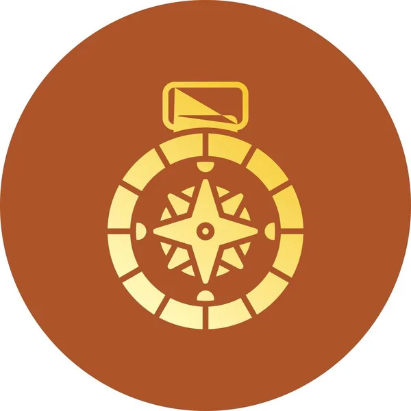 Compass Creative Icons Desig — Stockvector