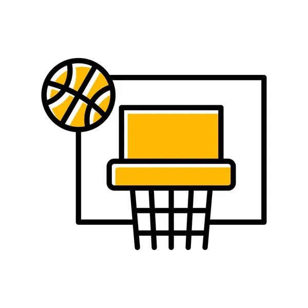 Basketball Creative Icons Desig — Archivo Imágenes Vectoriales