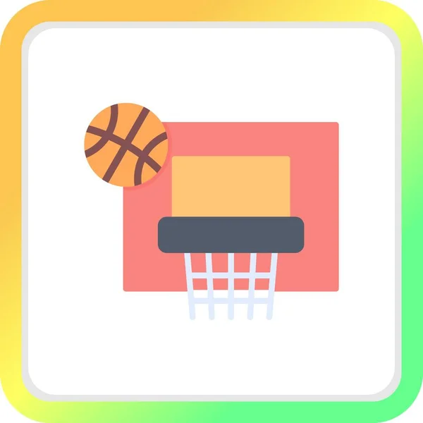 Basketball Icônes Créatives Desig — Image vectorielle