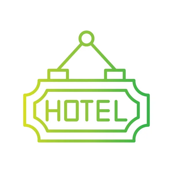 Hotel Creative Icons Desig — Vetor de Stock