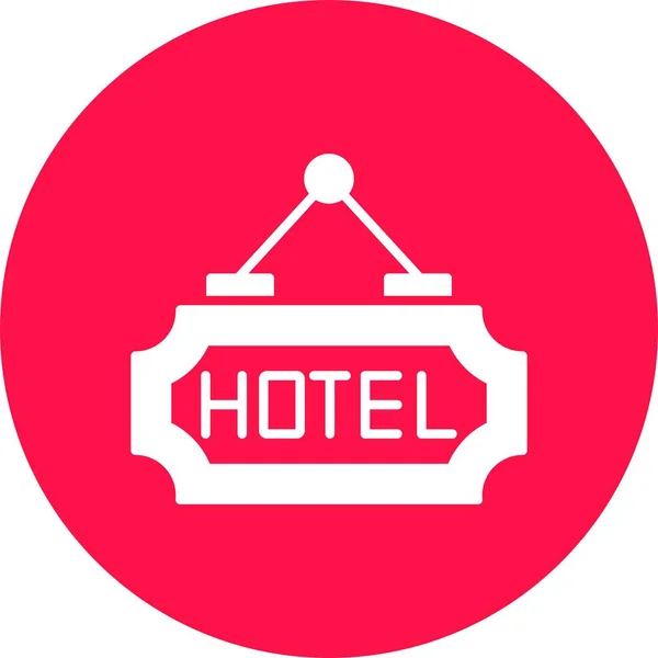 Hotel Creative Icons Desig — Stockový vektor