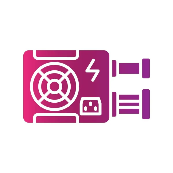 Power Supply Creative Icons Desig — Stock Vector