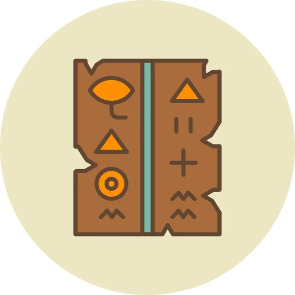 Kreativní Ikony Hieroglyph Desig — Stockový vektor