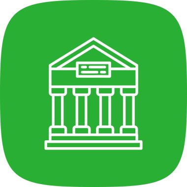  Yunan Tapınağı Yaratıcı Simgeleri Tasarımı