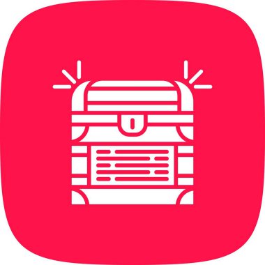  Treasure Chest Creative Icons Desig