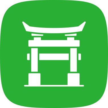  Torii Kapısı Yaratıcı Simgeleri Desig