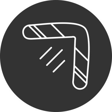 Bumerang Yaratıcı Simgeler Tasarımı