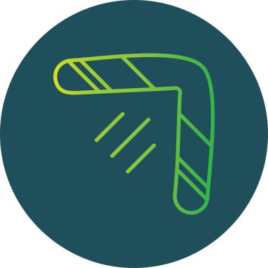 Bumerang Yaratıcı Simgeler Tasarımı