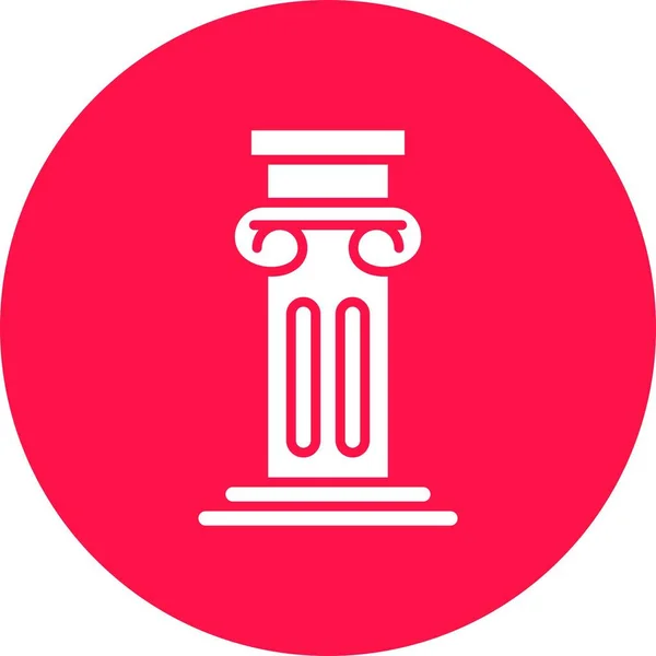 Pillar Creative Icons Desig — Vector de stock