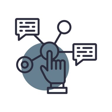 Etkileşim Yaratıcı Simgeler Tasarımı