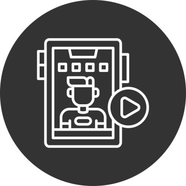  Çevrimiçi Yayın Yaratıcı Simgeler Tasarımı