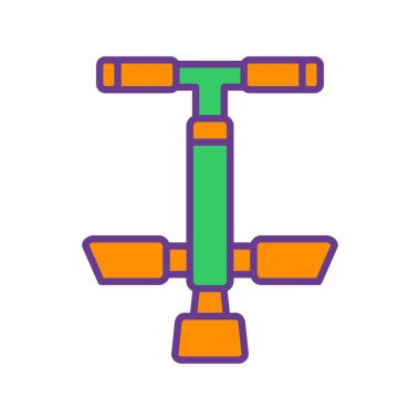 Pogo Çubuğu Yaratıcı Simgeler Tasarımı