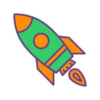  Roket Gemisi Yaratıcı Simgeler Desig