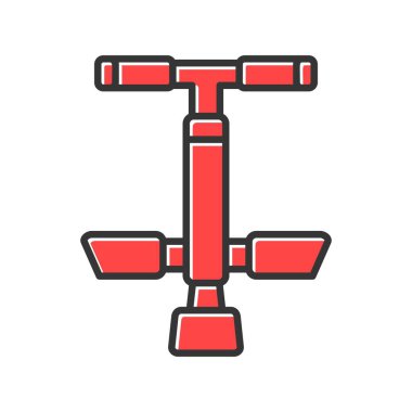 Pogo Çubuğu Yaratıcı Simgeler Tasarımı