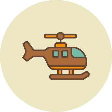  Helikopter Yaratıcı Simgeler Tasarımı