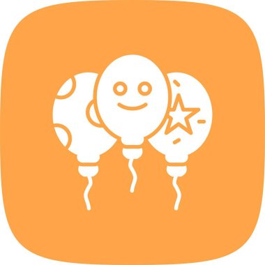 Balonlar Yaratıcı Simgeler Tasarımı