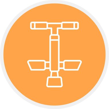 Pogo Çubuğu Yaratıcı Simgeler Tasarımı