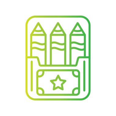  Crayons Creative Icons Desig