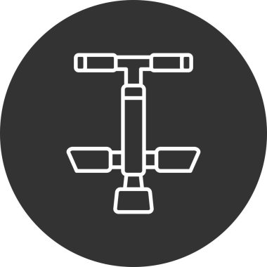 Pogo Çubuğu Yaratıcı Simgeler Tasarımı