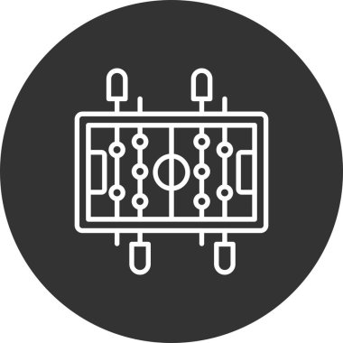 Masa Futbolu Yaratıcı Simgeleri Tasarımı