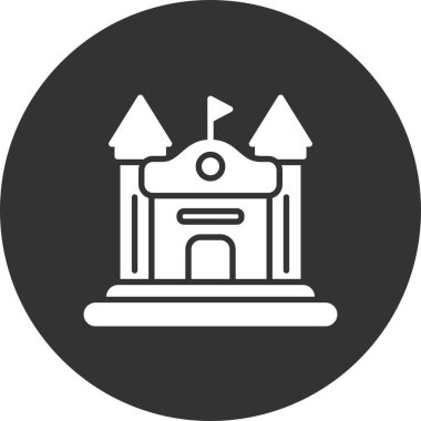 Şişirilebilir Şato Yaratıcı Simgeler Tasarımı