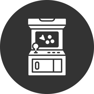 Arcade Machine Yaratıcı Simgeler Tasarımı