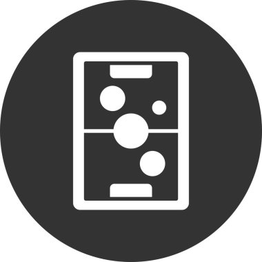 Hava Hokeyi Yaratıcı Simgeler Tasarımı