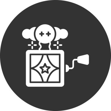 Kutudaki Jack Yaratıcı Simgeler Tasarımı