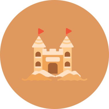 Kum Kalesi Yaratıcı Simgeleri Tasarımı