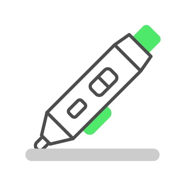 Pen Kreative Ikonen Desig — Stockvektor