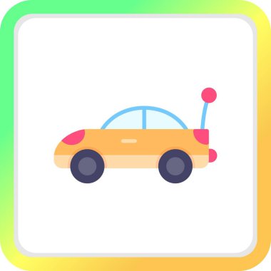  Araba Oyuncağı Yaratıcı Simgeler Tasarımı