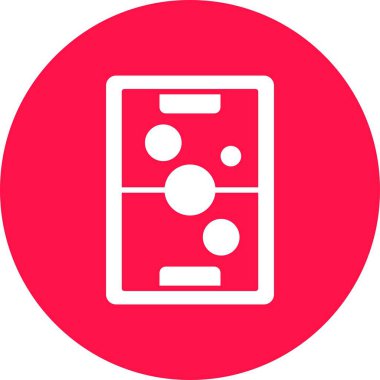 Hava Hokeyi Yaratıcı Simgeler Tasarımı