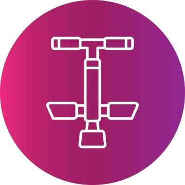 Pogo Çubuğu Yaratıcı Simgeler Tasarımı