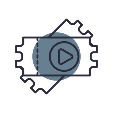 Ticket Creative Icons Desig