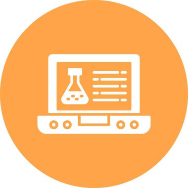 Laptop Yaratıcı Simgeler Tasarımı