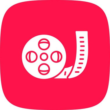 Film Roll Yaratıcı Simgeleri Tasarımı