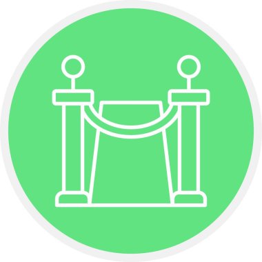  Kırmızı Halı Yaratıcı Simgeler Tasarımı