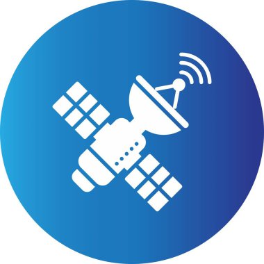 Uydu Yaratıcı Simgeler Tasarımı