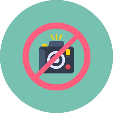 Kamera Yaratıcı Simgeler Tasarımı Yok