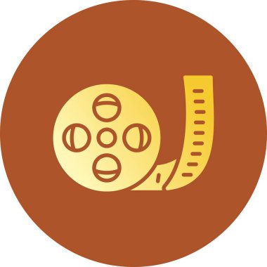 Film Roll Yaratıcı Simgeleri Tasarımı